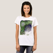Landsat 7 Richat Structure T-shirt (Voorkant volledig)