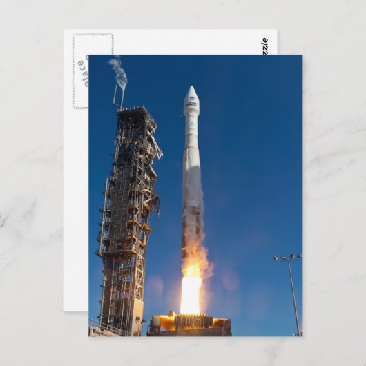 Landsat Spacecraft Start Briefkaart (Voorkant / Achterkant)