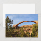 Landscape Arch in Arches National Park (Voorkant / Achterkant)