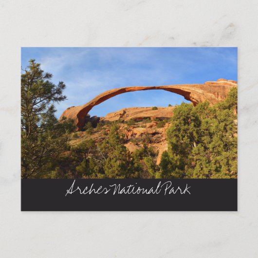 Landscape Arch in Arches National Park Briefkaart (Voorkant)