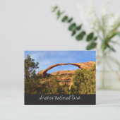 Landscape Arch in Arches National Park Briefkaart (Staand voorkant)