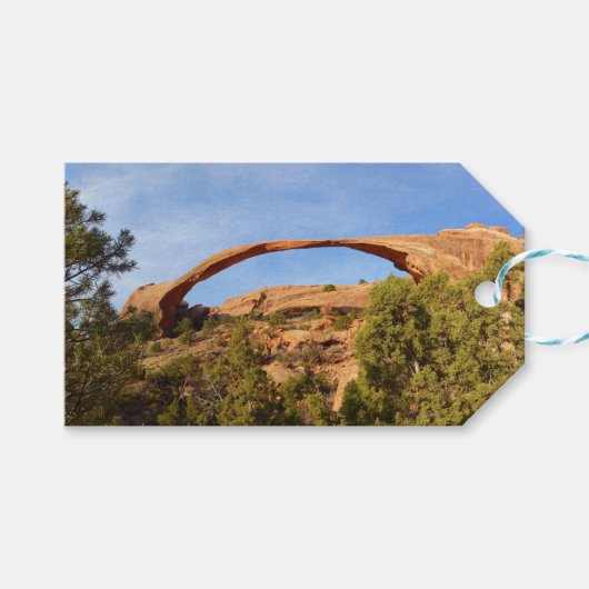 Landscape Arch in Arches National Park Cadeaulabel (Voorkant (Horizontaal))
