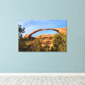 Landscape Arch in Arches National Park Canvas Afdruk (Insitu (Houten vloer))