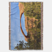 Landscape Arch in Arches National Park Deken (Voorkant Verticaal)