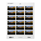 Landscape Arch in Arches National Park Etiket (Full Sheet)