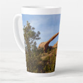 Landscape Arch in Arches National Park Latte Mok (Linkerhoek)