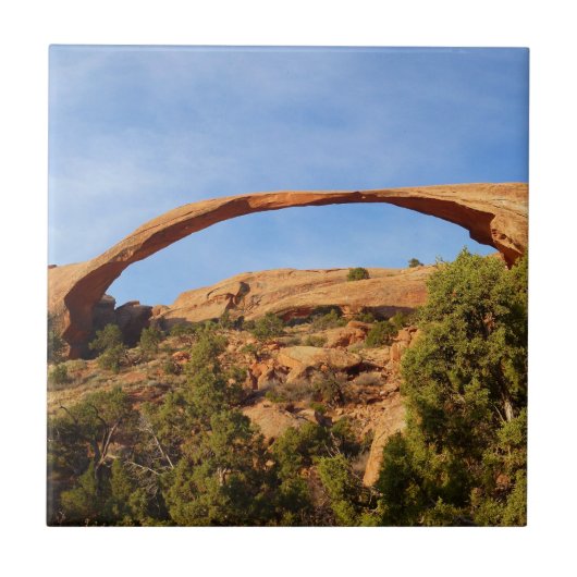 Landscape Arch in Arches National Park Tegeltje (Voorkant)