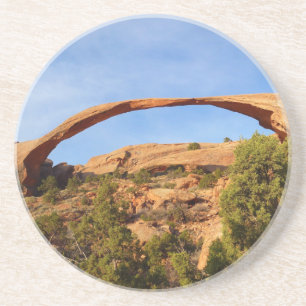 Landscape Arch in Arches National Park Zandsteen Onderzetter