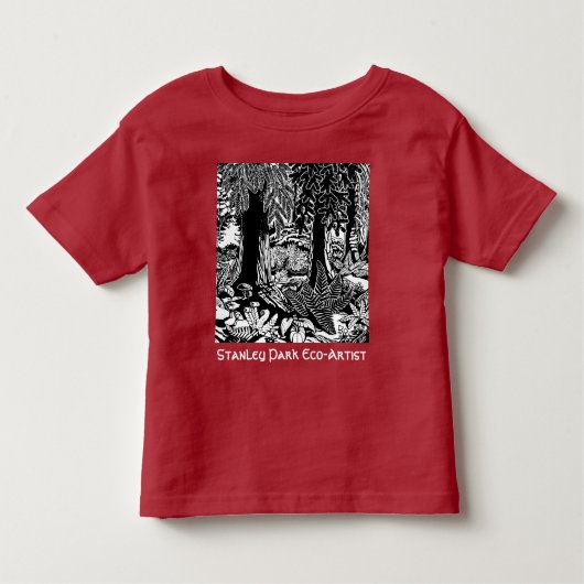 Landscape Art T-shirts Stanley Park Eco-Art Shirte (Voorkant)