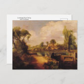 Landscape Boys Gevist door John Constable Briefkaa Briefkaart (Voorkant / Achterkant)