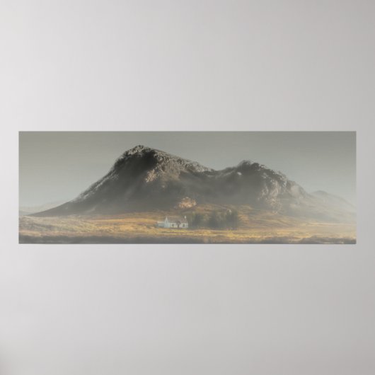 Landscape Buachaille Etive Mhor, Glencoe Scotland Poster (Voorkant)