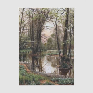 Landscape by Peder Mork Monsted Tissuepapier