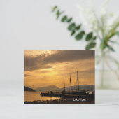 Landscape Dawn, Loch Fyne, Schotland Briefkaart (Staand voorkant)