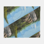 Landscape design blanket fleece deken (Voorkant (Horizontaal))