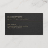 Landscape Design Professional Visitekaartje (Achterkant)