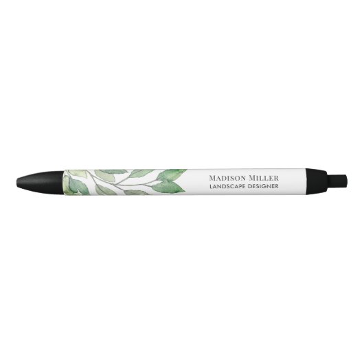 Landscape Designer Greenery Zwarte Inkt Pen (Voorkant)