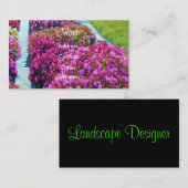 Landscape Designer Profile Card -  Visitekaartje (Voorkant / Achterkant)