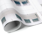 LANDSCAPE FOTO VAN HET BOUWVENSTERS CADEAUPAPIER (Rol Hoek)