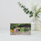 Landscape Gardener Business card Visitekaartje (Staand voorkant)