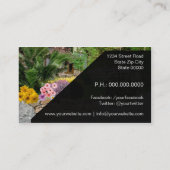 Landscape Gardener Business card Visitekaartje (Achterkant)