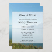 Landscape Lake fotografie graduparty Kaart (Voorkant / Achterkant)