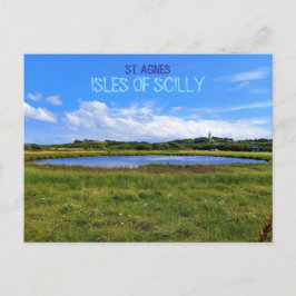 Landscape Lighthouse, St. Agnes - Isles Of Scilly Briefkaart