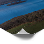 Landscape Loch Lomond uit Conic Hill Panorama Poster (Hoek)
