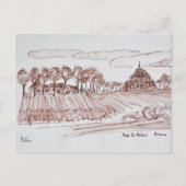 Landscape Mont Saint-Michel | Normandië, Frankrijk Briefkaart (Voorkant)