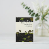 Landscape Natuur Tree Branch Modern Visitekaartje (Staand voorkant)