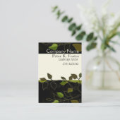 Landscape Natuur Tree Branch Modern Visitekaartje (Staand voorkant)