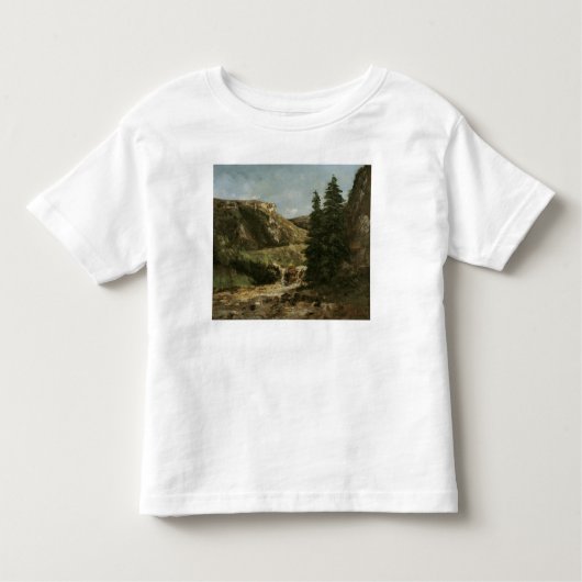 Landscape near Ornans, c.1858 Kinder Shirts (Voorkant)