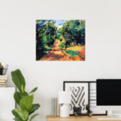 Landscape near Varengeville by Renoir Poster (Thuiskantoor)