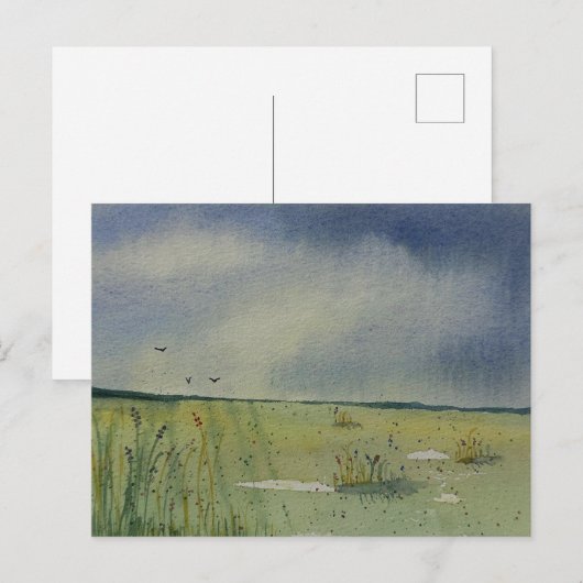 Landscape painting  briefkaart (Voorkant / Achterkant)