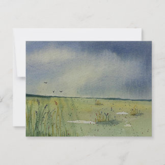Landscape painting  briefkaart