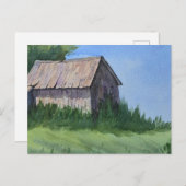 Landscape Painting Watercolor  Briefkaart (Voorkant / Achterkant)