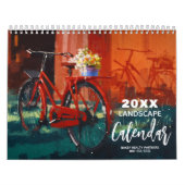 Landscape Paintings MEDIUM size Kalender (Hoes)
