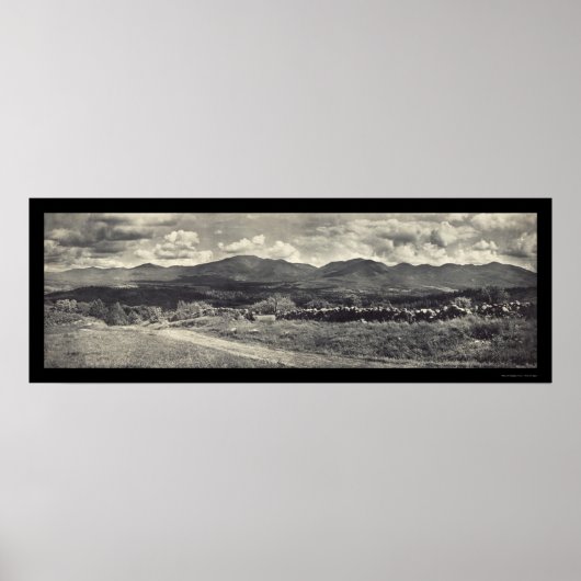 Landscape Stone Wall Foto 1915 Poster (Voorkant)