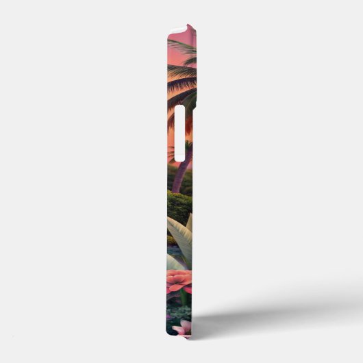 Landscape Tropical Beach Case-Mate iPhone Case (Achterkant / Rechts)