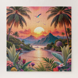 Landscape Tropical Beach Legpuzzel
