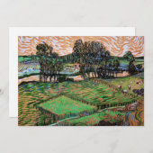 Landscape with Bridge Across the Oise Feestdagenkaart (Voorkant / Achterkant)