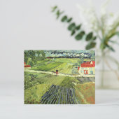 Landscape with Carriage and Train Briefkaart (Staand voorkant)