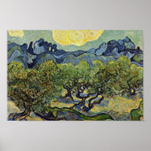 Landscape With Olive Trees By Vincent Van Gogh Poster (Voorkant)