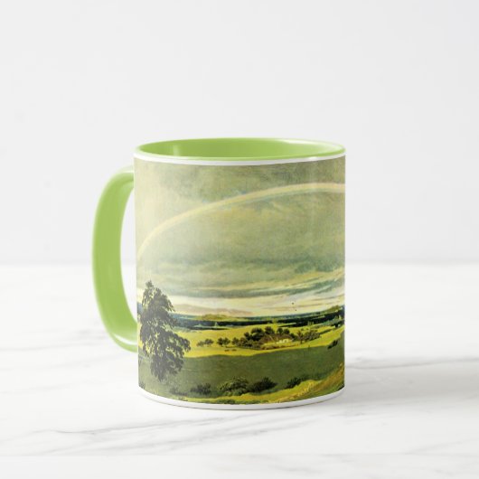 Landscape with Rainbow, fine art, Mok (Voorkant links)