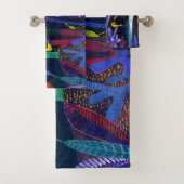 Landscape with Yellow Birds, Paul Klee Bad Handdoek (Insitu)