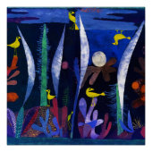 Landscape with Yellow Birds, Paul Klee Perfect Poster (Voorkant)