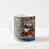 Landscapemountain,ski,snow,winter,actief,lucht,kou Koffiemok (Voorkant links)