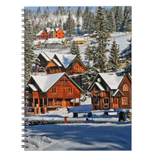 Landscapemountain,ski,snow,winter,actief,lucht,kou Notitieboek