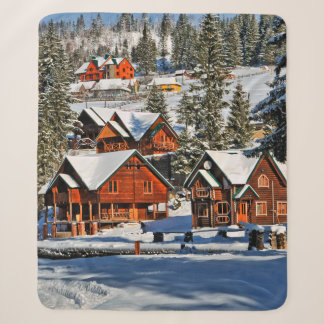 Landscapemountain,ski,snow,winter,actief,lucht,kou Sherpa Deken