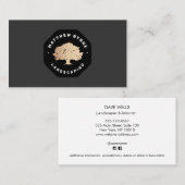 Landscaper Boomvormer — zwart Visitekaartje (Voorkant / Achterkant)