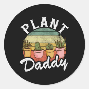 Landscaper Gardener Dad Planten Expert Plant Papa Ronde Sticker